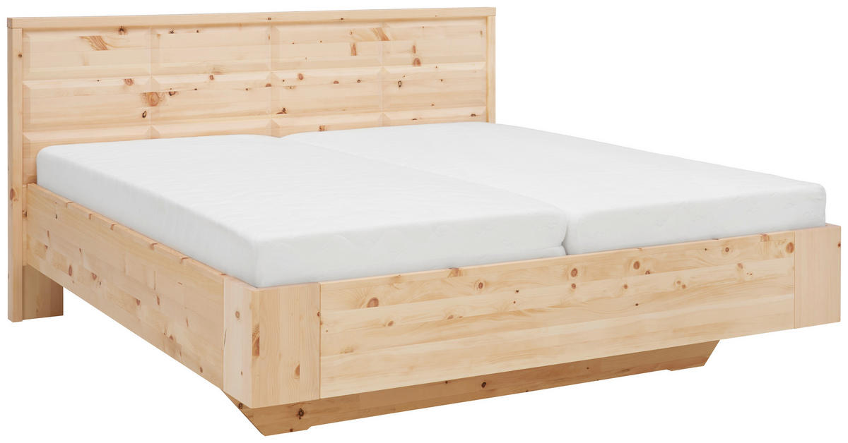 BETT 160/200 cm  in Zirbelkieferfarben  - Zirbelkieferfarben, Natur, Holz (160/200cm) - Valnatura