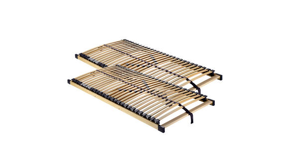 LATTENROST 90/200 cm - Birkefarben/Buchefarben, Basics, Holz/Kunststoff (90/200cm) - Sleeptex