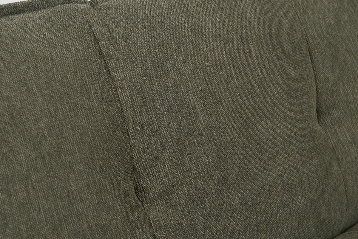 SCHLAFSOFA Webstoff Grün  - Schwarz/Grün, Design, Holz/Textil (196/83/82cm) - Ti'me