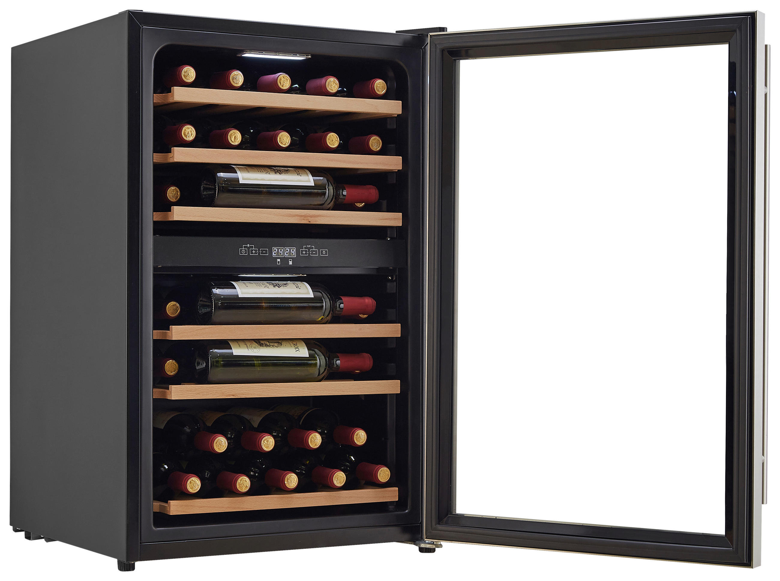 WEINKÜHLSCHRANK NABO WS 9739  - Schwarz, KONVENTIONELL (54/85/55cm)