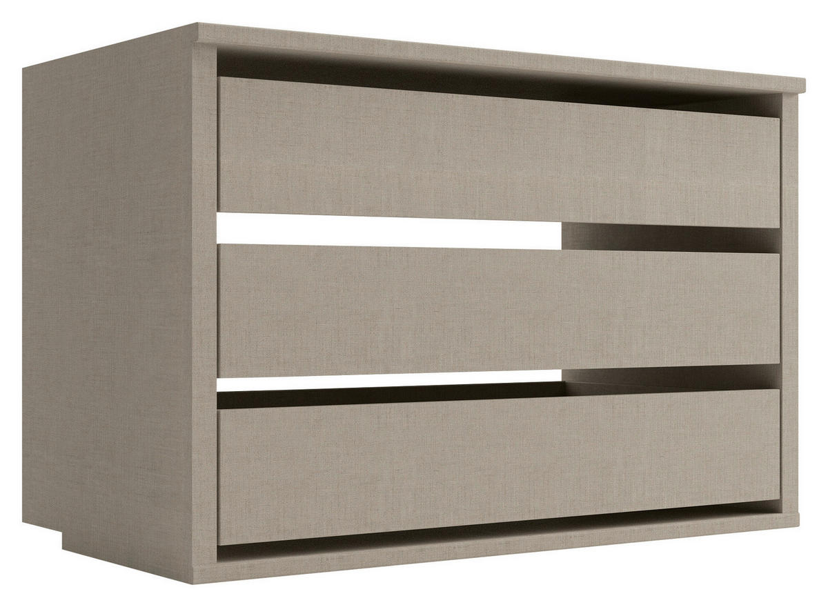 SCHUBKASTENEINSATZ 88/64/50 cm Taupe  - Taupe, KONVENTIONELL, Holzwerkstoff (88/64/50cm) - home24
