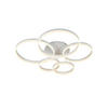 LED-DECKENLEUCHTE Ravello 105/86/22,5 cm   - Weiß, Design, Kunststoff/Metall (105/86/22,5cm)