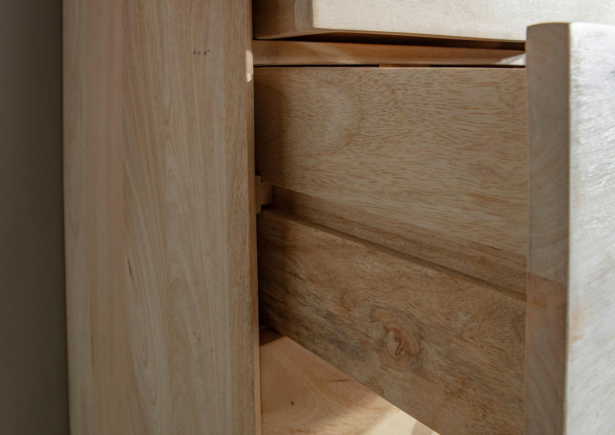 KOMMODE Kata  in 70/80/41 cm  - Naturfarben/Weiß, Design, Holz (70/80/41cm) - Landscape