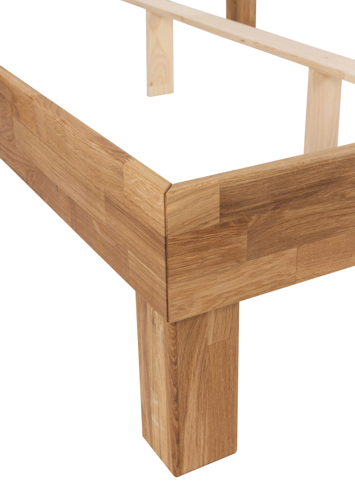 BETT 180/78 cm  in Eichefarben  - Eichefarben, MODERN, Holz (180/78cm) - MID.YOU