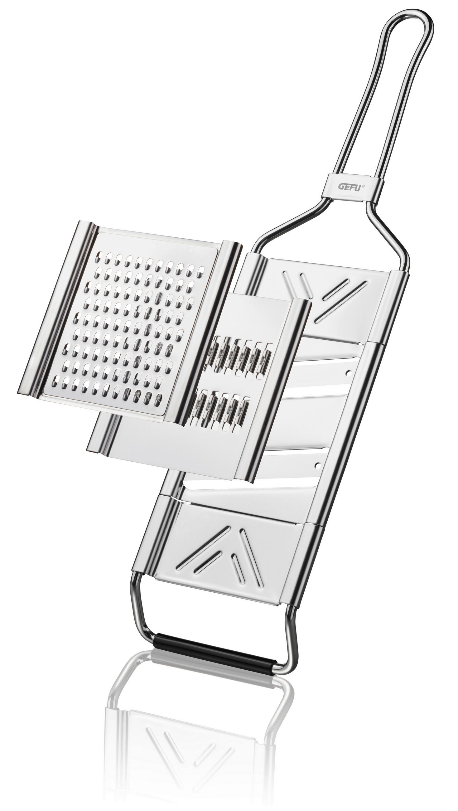 SECKO-KRIŠKO ZA POVRĆE - srebrna/crna, Osnovno, metal/plastika (33,7/9,8/2,7cm) - Gefu