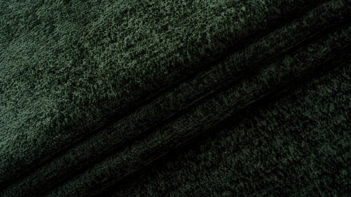 BIGSOFA in Chenille Beige  - Beige/Schwarz, Design, Textil/Metall (250/90/120cm) - home24