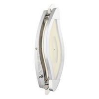 STENSKA LED-SVETILKA   //3000 K/230 V/ - barve kroma, Design, kovina/umetna masa (31,5/11,5cm) - Globo