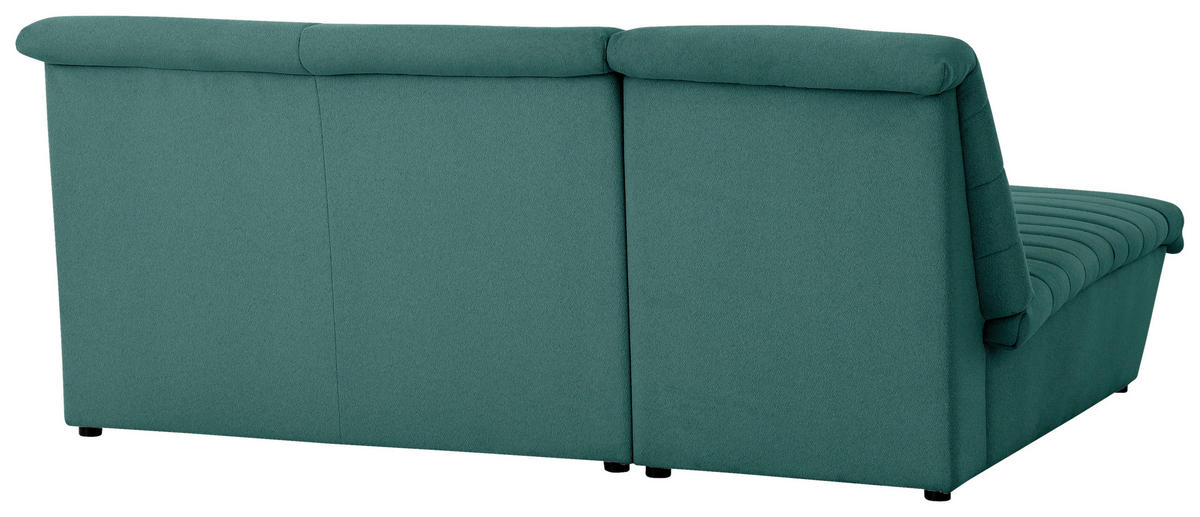 ECKSOFA Looks VIII Grün Webstoff  - Schwarz/Grün, Design, Kunststoff/Textil (168/214cm) - LOOKS by W.Joop