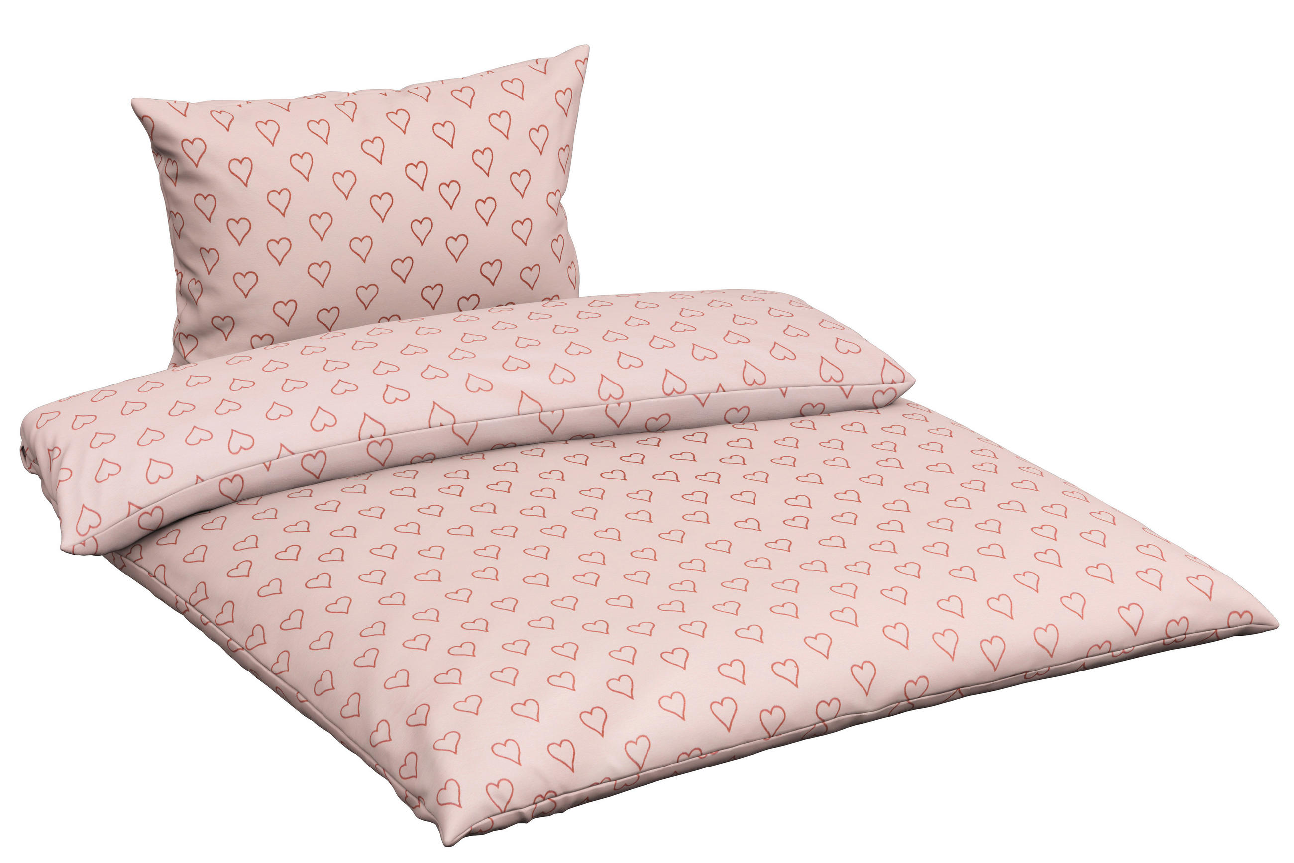 POSTELJINA ZA BEBE  100/135 cm    - pink, Osnovno, tekstil (100/135cm) - Patinio