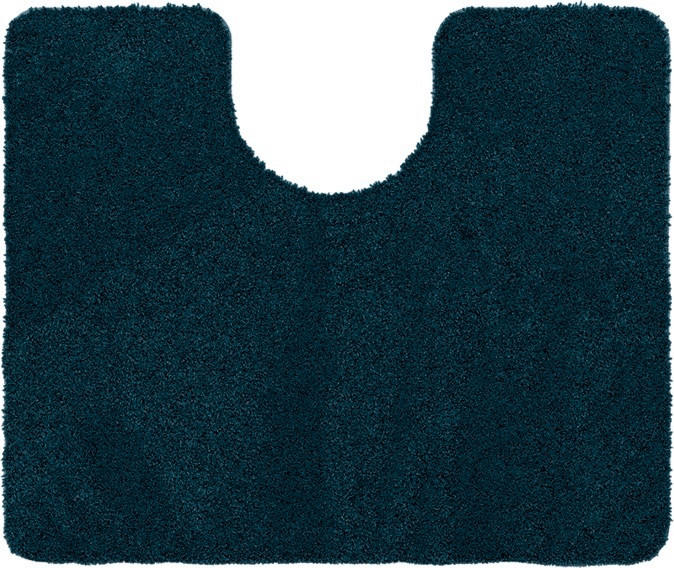 WC-VORLEGER Schwarz 50/60 cm  - Schwarz, Basics, Kunststoff/Textil (50/60cm) - Grund
