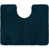 WC-VORLEGER Schwarz 50/60 cm  - Schwarz, Basics, Kunststoff/Textil (50/60cm) - Grund