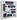Schwebetürenschrank 2-türig Multicolor, Weiß  - Multicolor/Alufarben, MODERN, Holzwerkstoff/Kunststoff (170,3/190,5/61,2cm) - MID.YOU