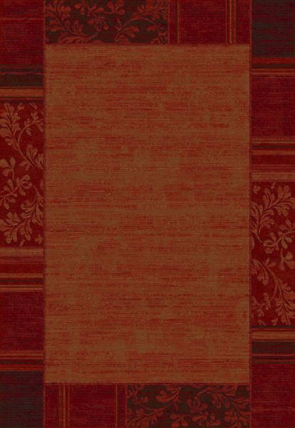 WEBTEPPICH 160/230 cm Dunkelrot, Dunkelorange  - Dunkelorange/Dunkelrot, KONVENTIONELL, Textil (160/230cm)