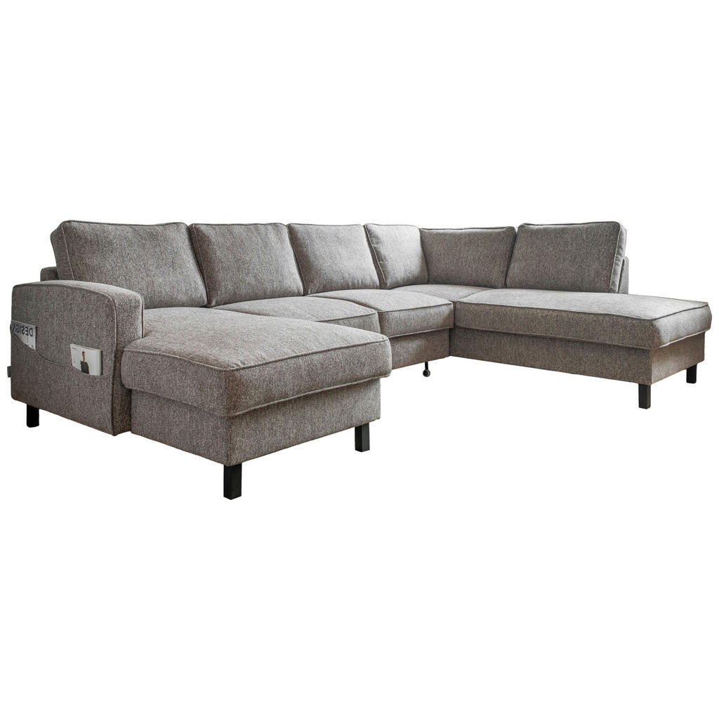 MID.YOU SEDACÍ SOUPRAVA, textil, šedá