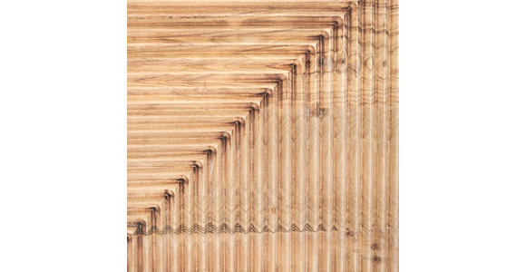HIGHBOARD 105/135/45 cm  - Schwarz/Akaziefarben, Trend, Holz/Metall (105/135/45cm) - Ambia Home