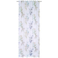 HOTOVÝ ZÁVES, polopriehľadné, 140/245 cm - modrá, Design, textil (140/245cm) - Esposa