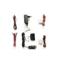 GLASBODENBELEUCHTUNGS-SET  4/2/4 cm  - Silberfarben, Design, Kunststoff/Metall (4/2/4cm) - Livetastic