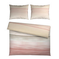 Lenjerie De Pat 220/200 cm  - roz deschis, Konventionell, textil (220/200cm) - Novel