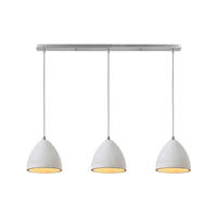 HÄNGELEUCHTE 76/125/15 cm  - Grau, Design, Stein/Metall (76/125/15cm) - P & B