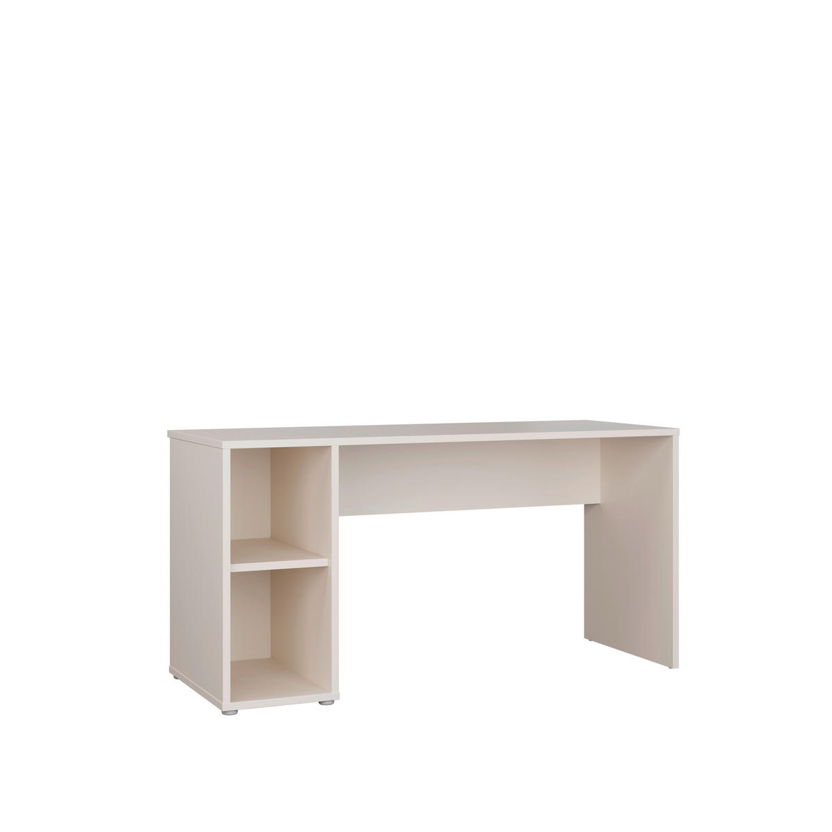 PISALNA MIZA leseni material peščene barve  - peščene barve, Moderno, leseni material (150/76,7/60cm) - Carryhome