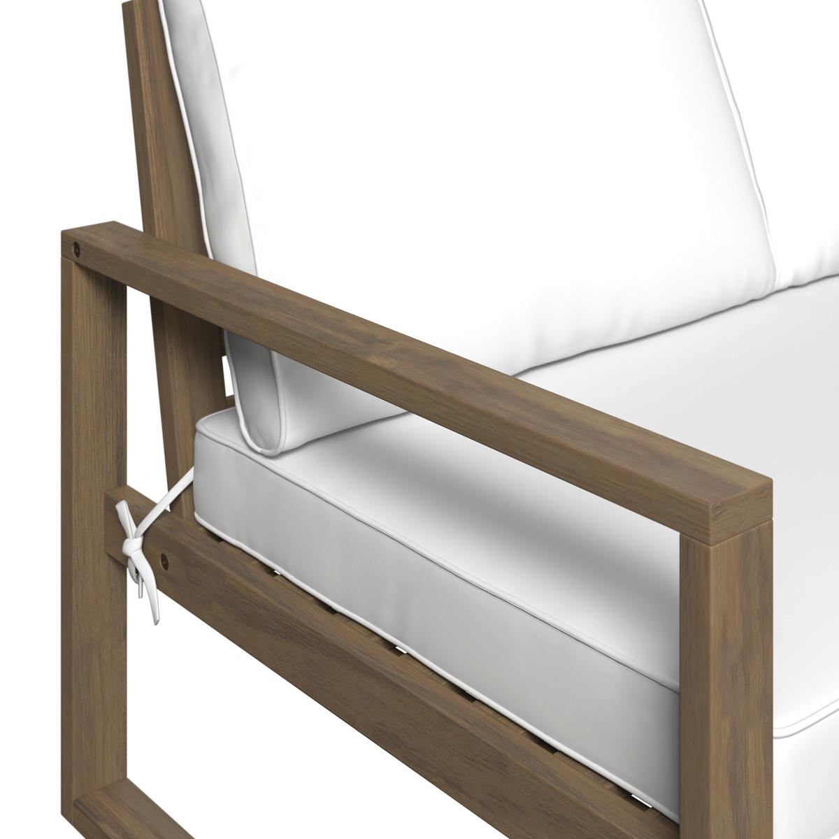 GARTENBANK 140/75/73 cm  in Akaziefarben  - Akaziefarben, MODERN, Holz (140/75/73cm) - Ambia Garden