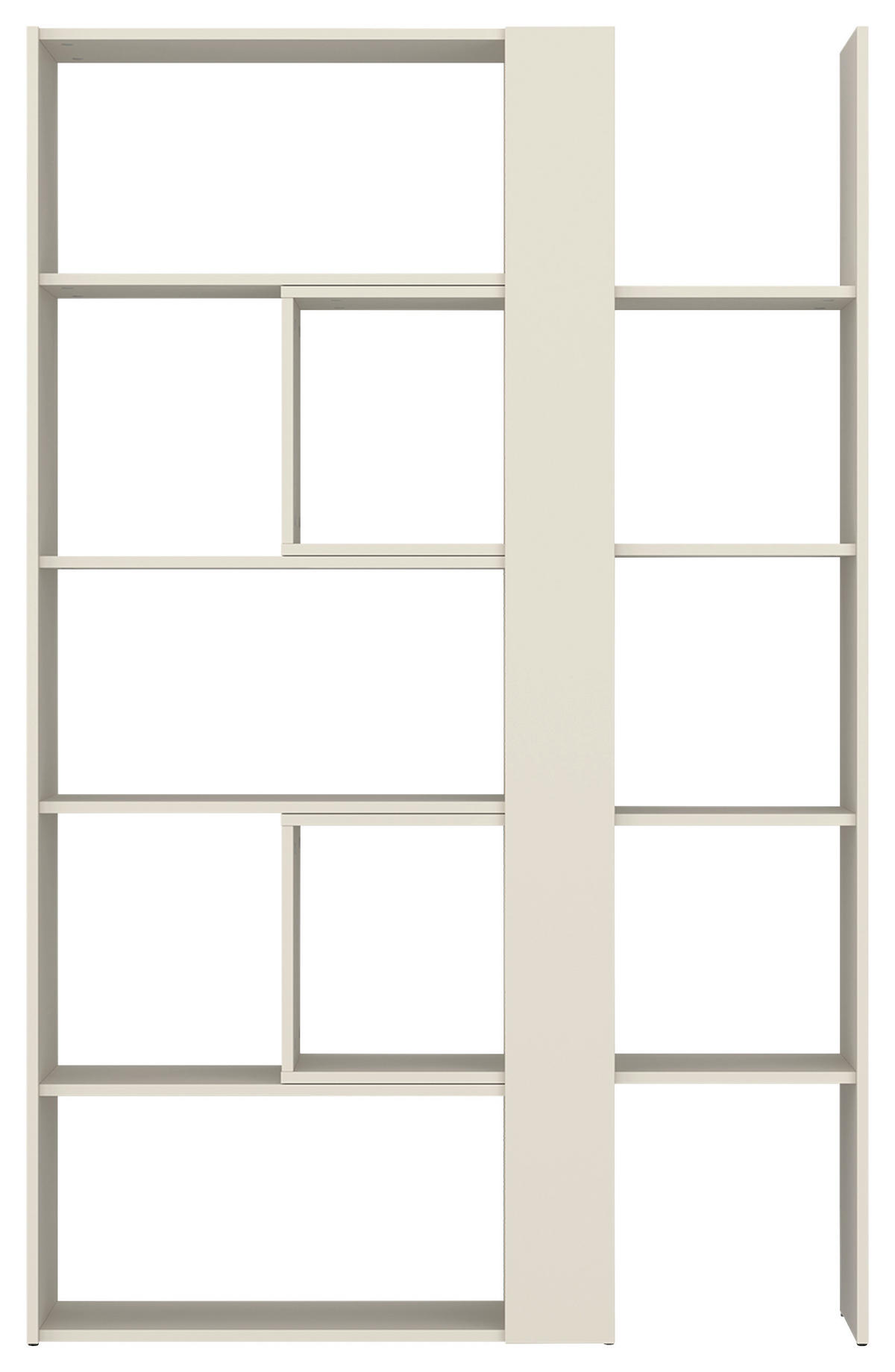 REGÁL, kašmírová, 82-146/180/35 cm - kašmírová, Modern, kompozitné drevo/plast (82-146/180/35cm)