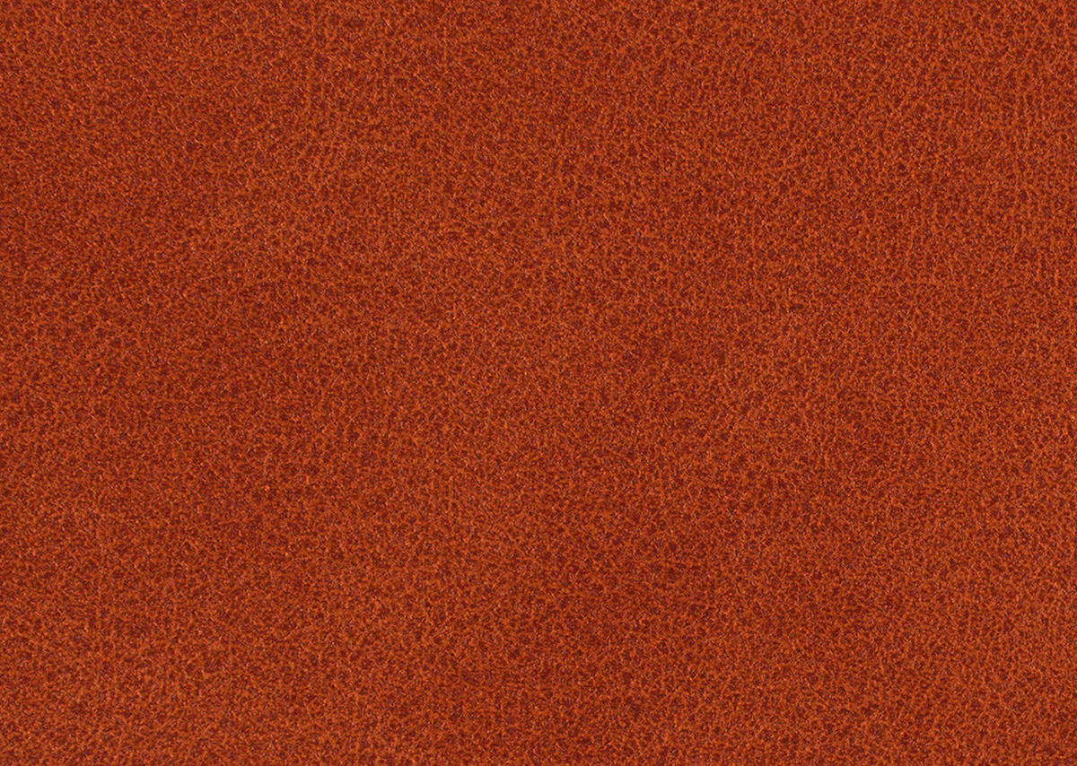WOHNLANDSCHAFT in Mikrofaser Orange, Terracotta  - Chromfarben/Terracotta, Design, Textil/Metall (278/364/166cm) - Valdera