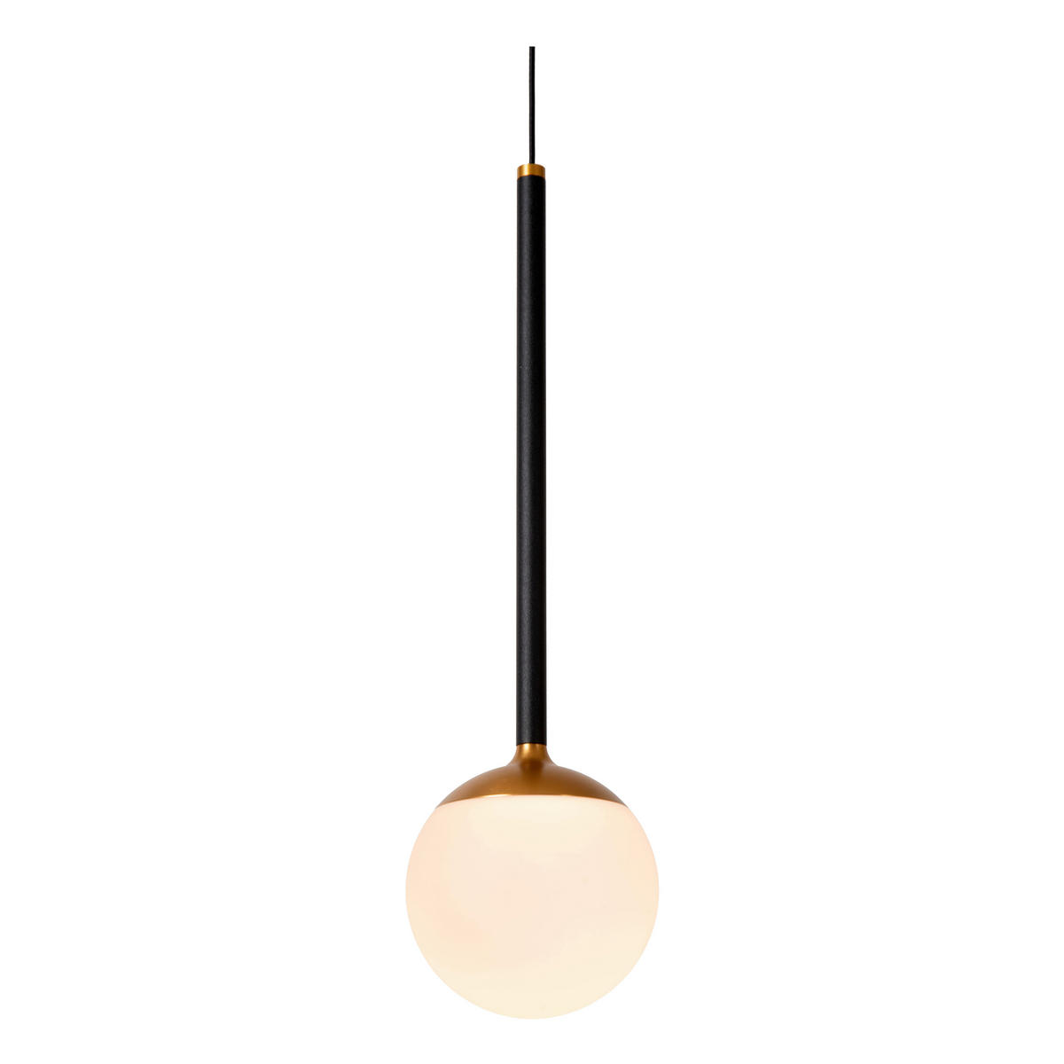 LED-PENDELLEUCHTE CALINA 9.9/9.9/169.7 cm   - Schwarz, Design, Kunststoff (9.9/9.9/169.7cm) - Lucide