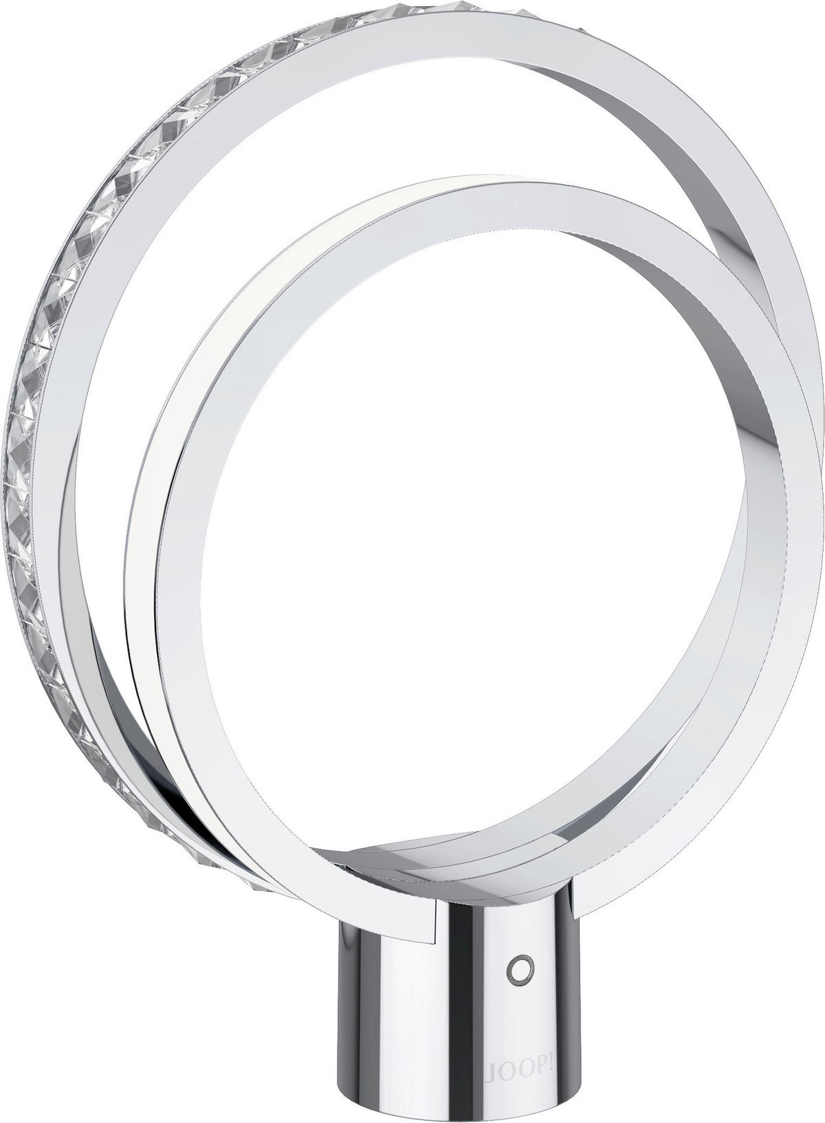 STOLNÍ LED LAMPA, dotykový stmívač, 30,5/6/36 cm - čiré/barvy chromu, Lifestyle, kov/sklo (30,5/6/36cm) - Joop!