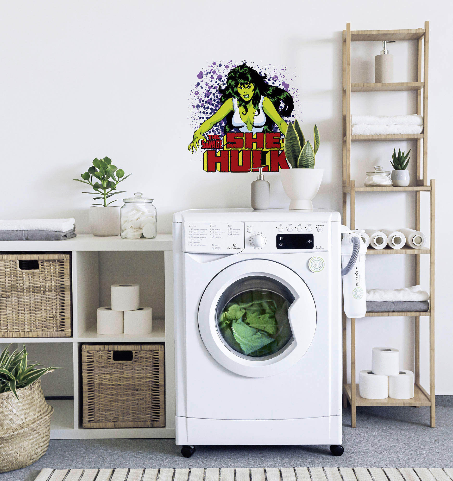 VÄGGDEKALER 50/70 cm     - multicolor, Basics, plast (50/70cm) - Komar