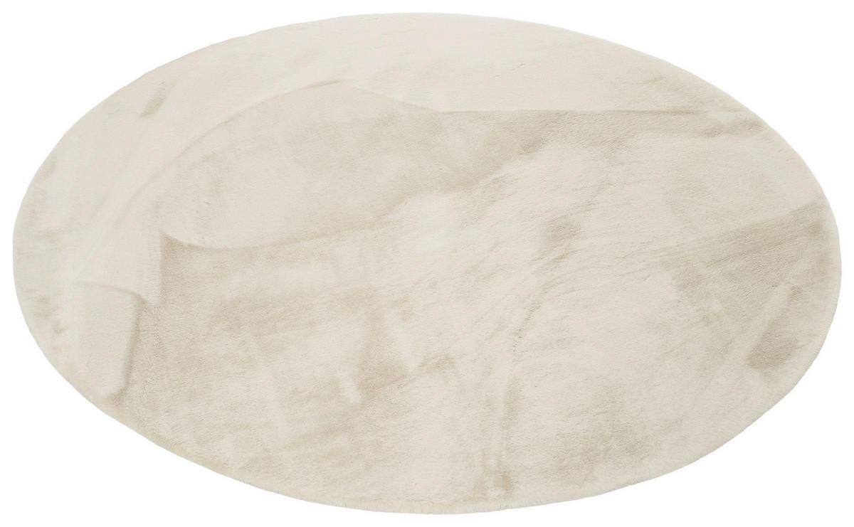HOCHFLORTEPPICH 100 cm Alice Creme, Beige  - Beige/Creme, KONVENTIONELL, Textil (100cm) - Esprit