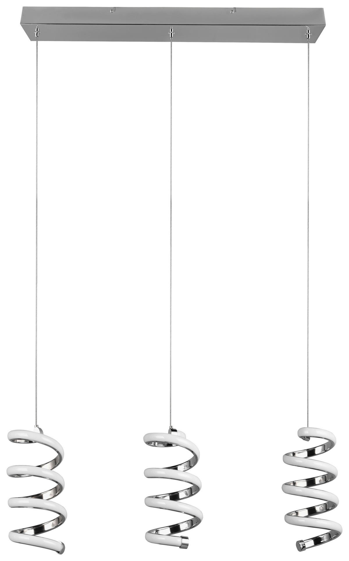 LED FÜGGŐLÁMPA  - króm, Basics, fém (70/150cm)