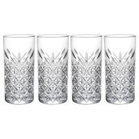 LONGDRINKGLAS TIMELESS 4 TLG. 450 ml 4-teilig  - Transparent, Basics, Glas (450ml) - Mäser