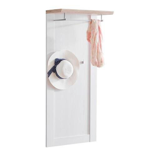 GARDEROBENPANEEL  in  - Eichefarben/Weiß, Design, Holzwerkstoff (60/132/30cm) - Xora