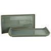 SERVIERPLATTE - Grau, Trend, Keramik (16,5/33cm) - Creatable