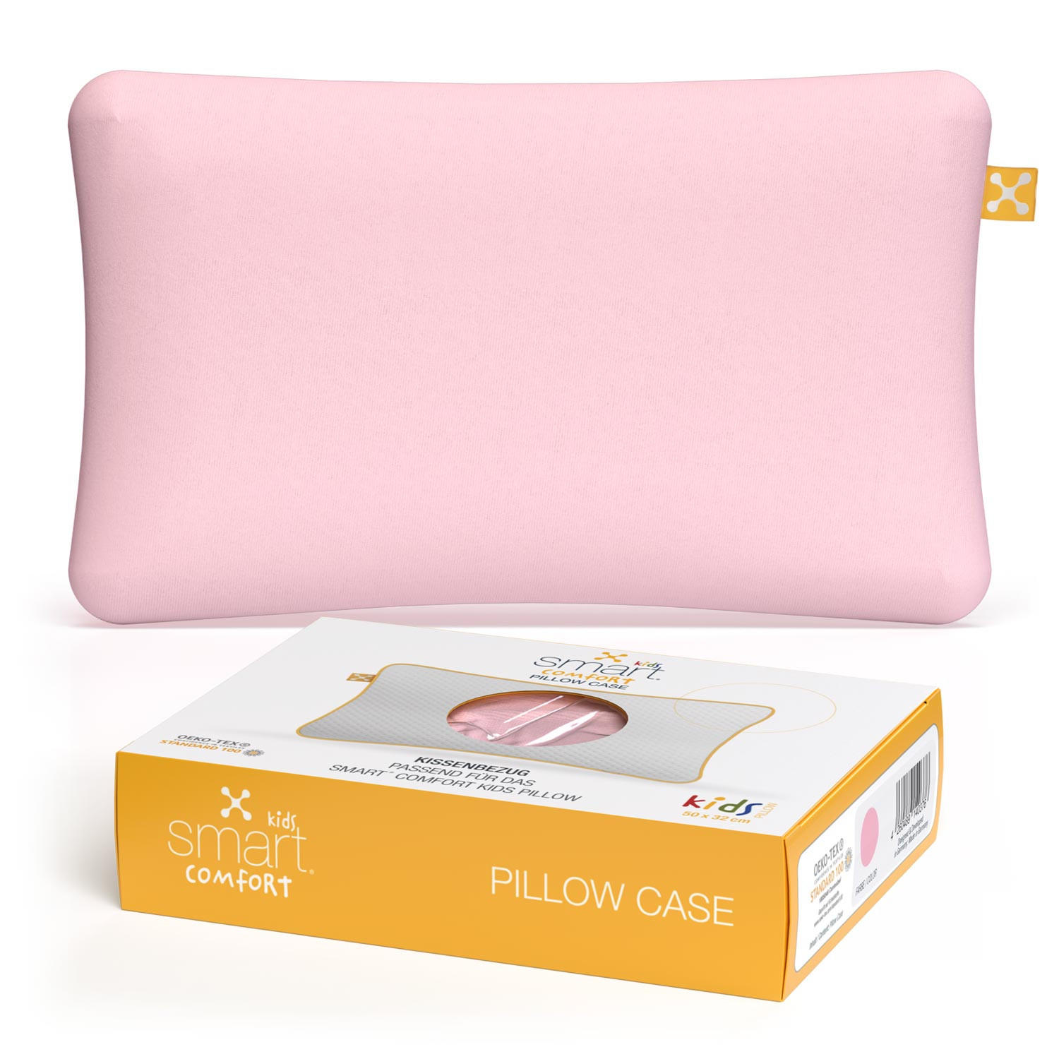 Smartsleep Nackenkissenbezug Kids Comfort Hellrosa 50x32 cm