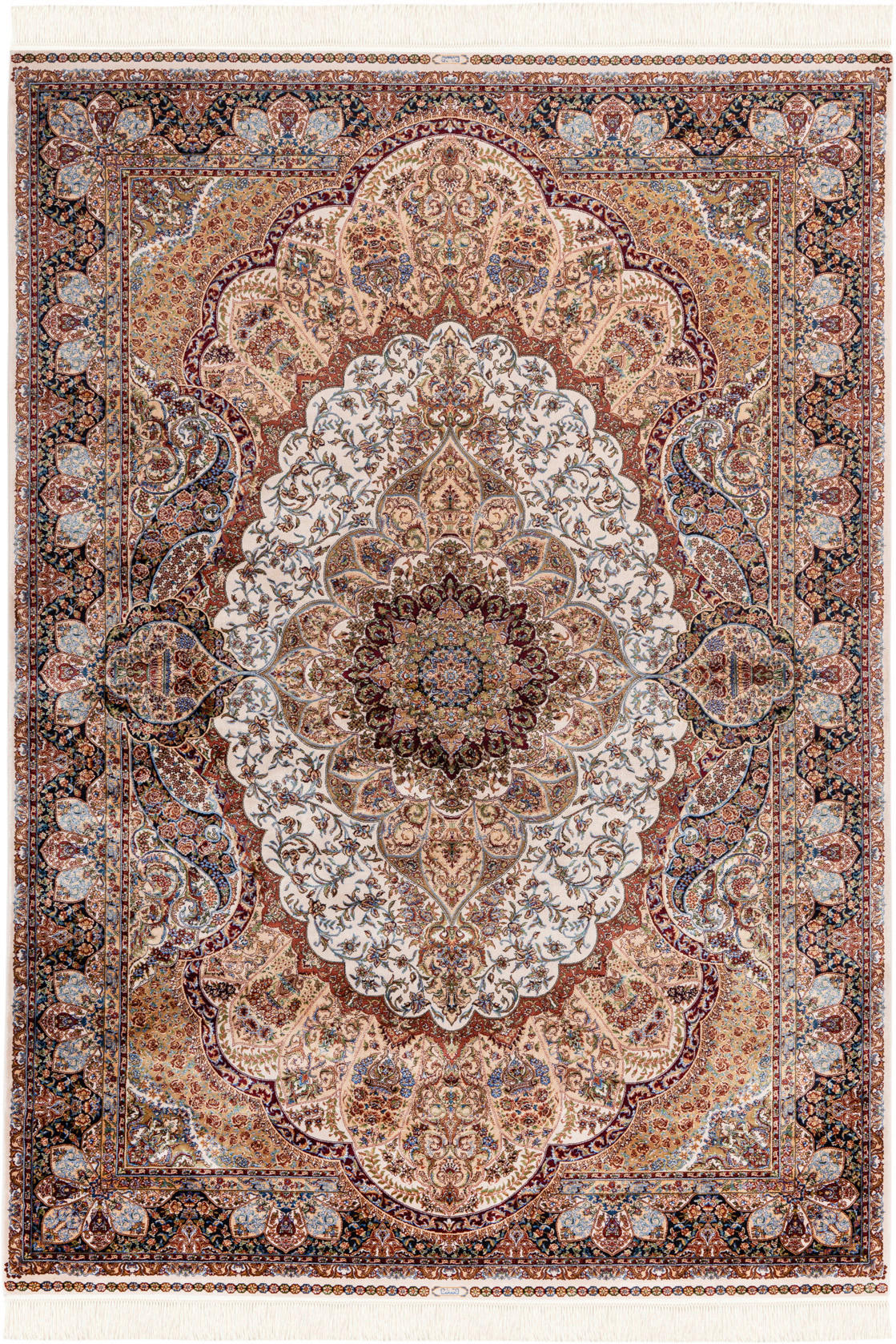 VINTAGE-TEPPICH 140/200 cm My Babylon of Obsession Creme, Hellbraun  - Hellbraun/Creme, LIFESTYLE, Textil (140/200cm) - Obsession