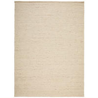 HANDWEBTEPPICH Wohnzimmer 130/190 cm Pavia Perlmutt rechteckig  - Perlmutt, Basics, Textil (130/190cm) - Linea Natura