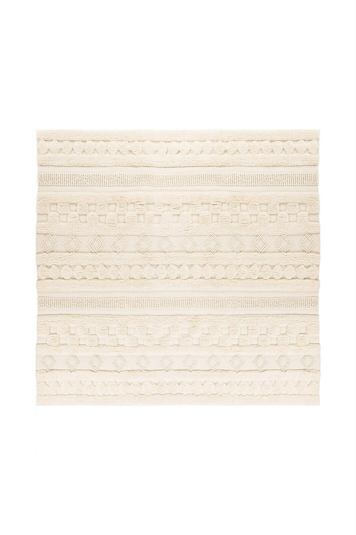 TEPPICH 200/200 cm Bohist 125 Natural Multicolor  - Multicolor, KONVENTIONELL, Textil (200/200cm)