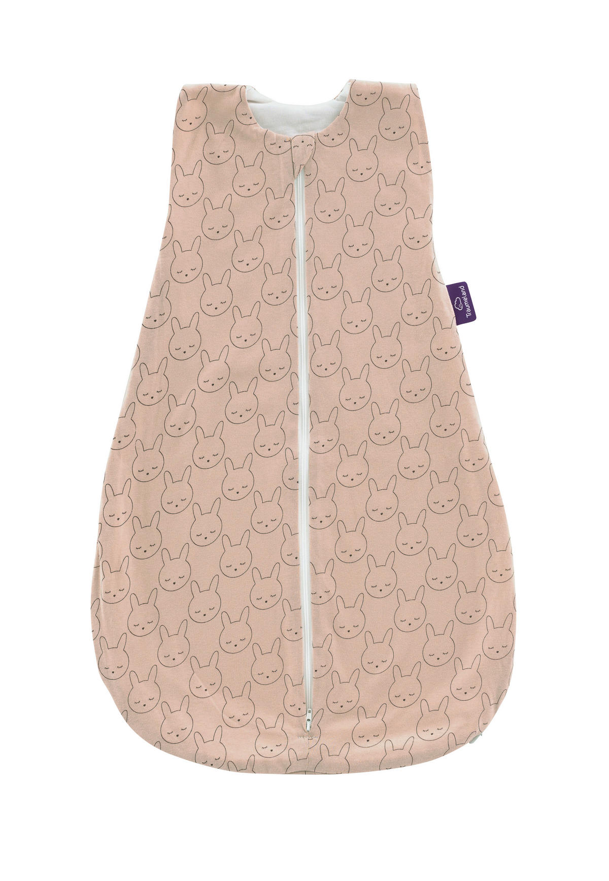 BABYSCHLAFSACK Kuschelhase Beige    110   - Beige/Altrosa, Basics, Textil (110null) - Träumeland