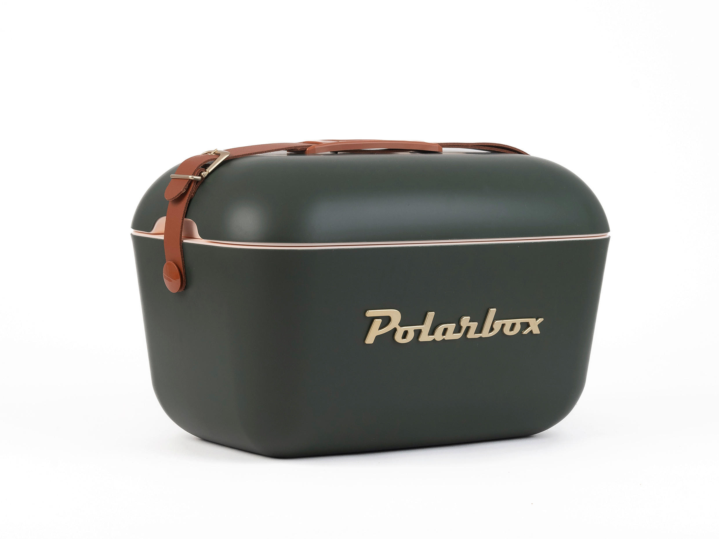 KÜHLBOX Dunkelgrün 20 L  - Dunkelgrün, Basics, Kunststoff (44,8/30,2/28,9cm) - Polarbox