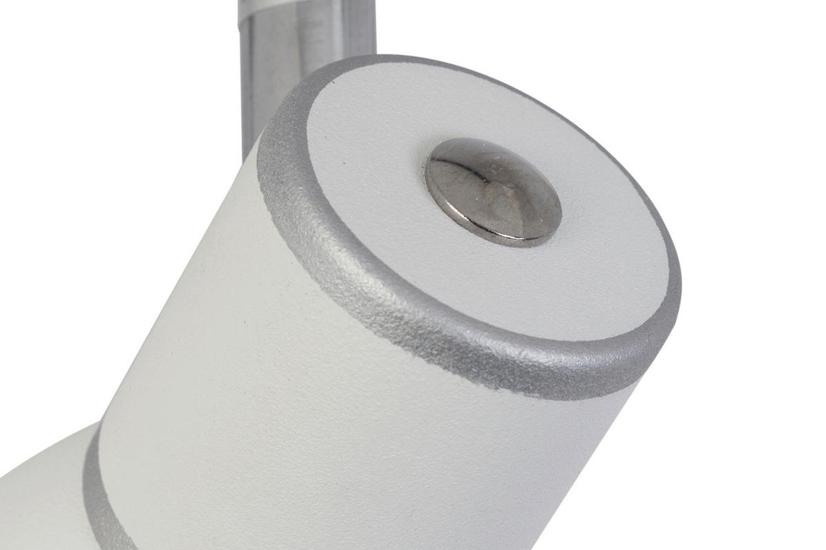 TAKLAMPA Fido 43/43/16 cm  - vit/kromfärg, Klassisk, metall (43/43/16cm)