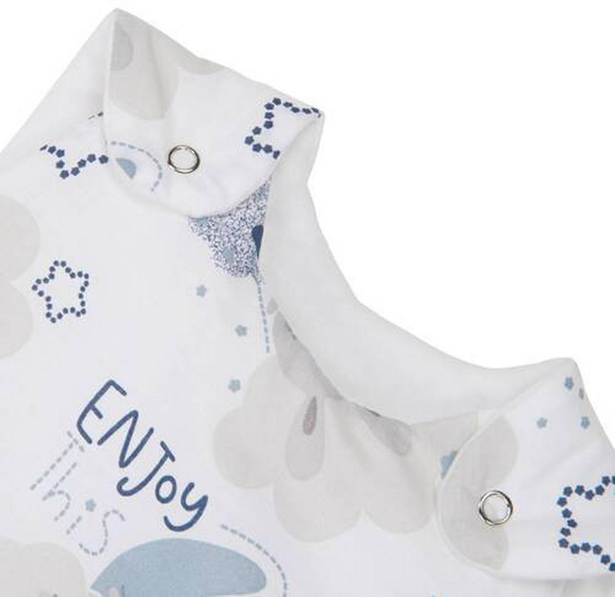 BABYSCHLAFSACK TIMMY BLUE    90   - Blau/Grau, Basics, Textil (90null) - Avelia