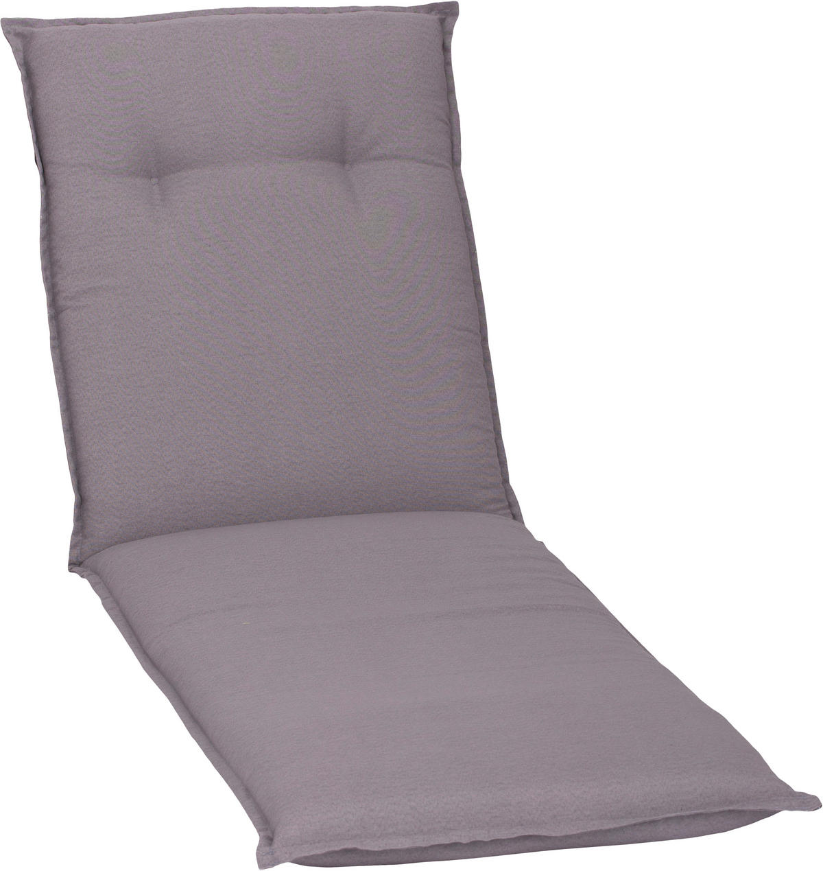 LIEGENAUFLAGE Uni  - Hellgrau, Basics, Textil (191/58/8cm) - Gardenson