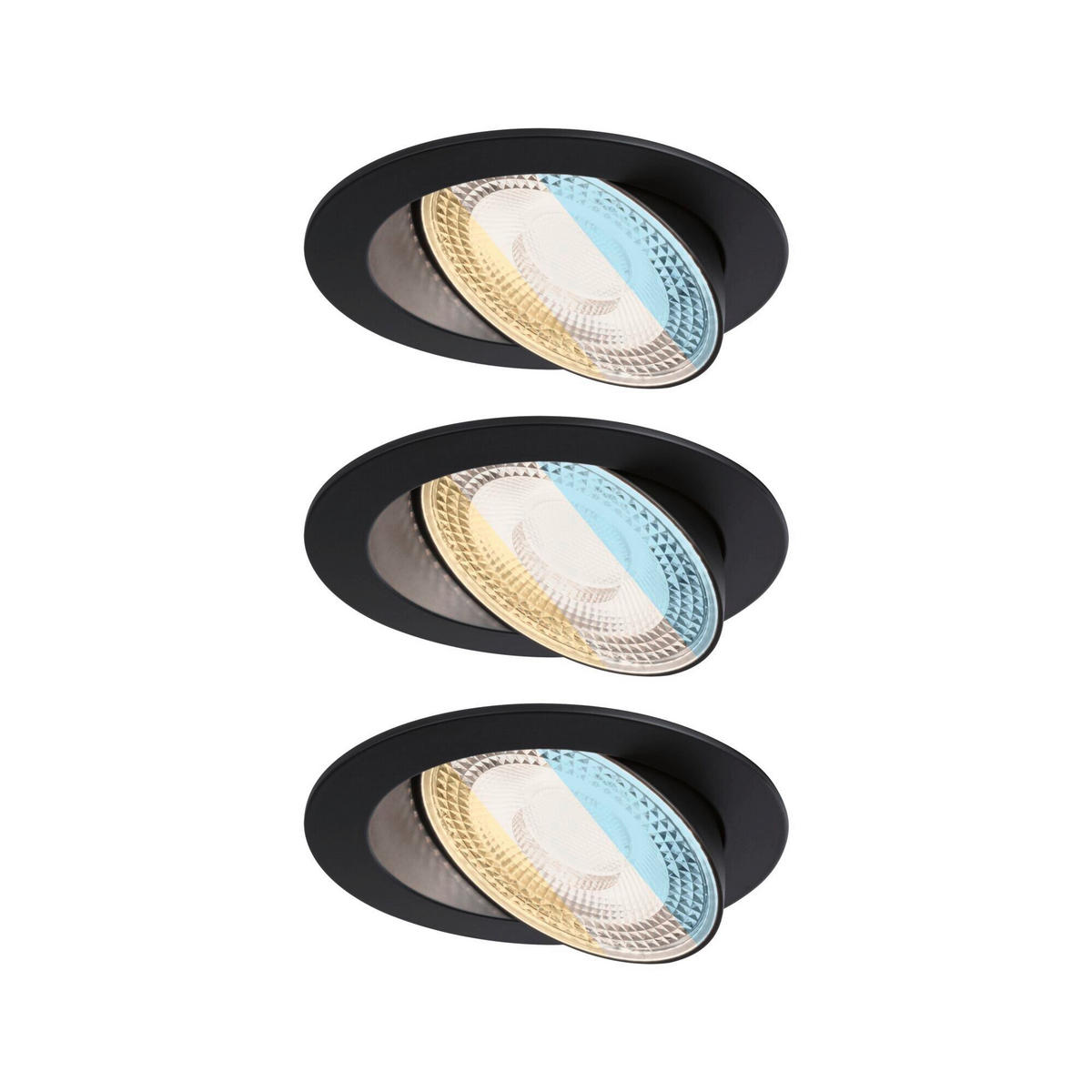 LED-EINBAUSPOT SET 10,5/4,0 cm   - Basics (10,5/4,0cm) - Paulmann