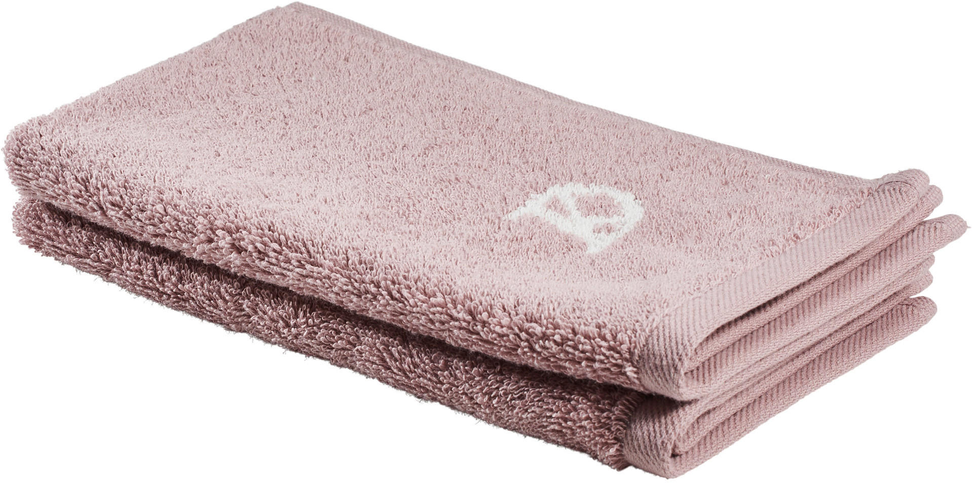 GÄSTETUCH BASIC Grau, Pink 30/50 cm  - Pink/Grau, Design, Textil (30/50cm) - Dieter Knoll