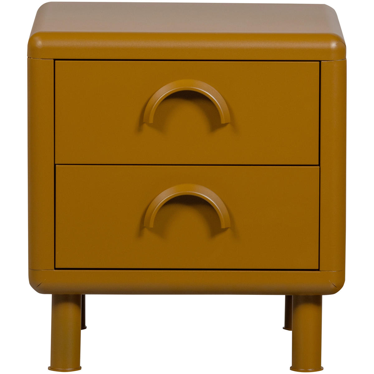 NACHTTISCH 42/45/42 cm  - Honig, Design, Metall (42/45/42cm) - Livetastic