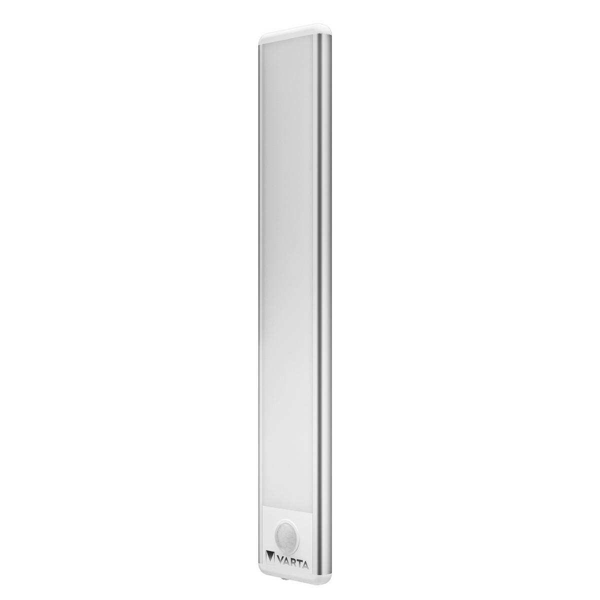 UNTERBAULEUCHTE - Silberfarben/Grauweiß, Basics, Kunststoff (24/4/1,7cm) - Varta
