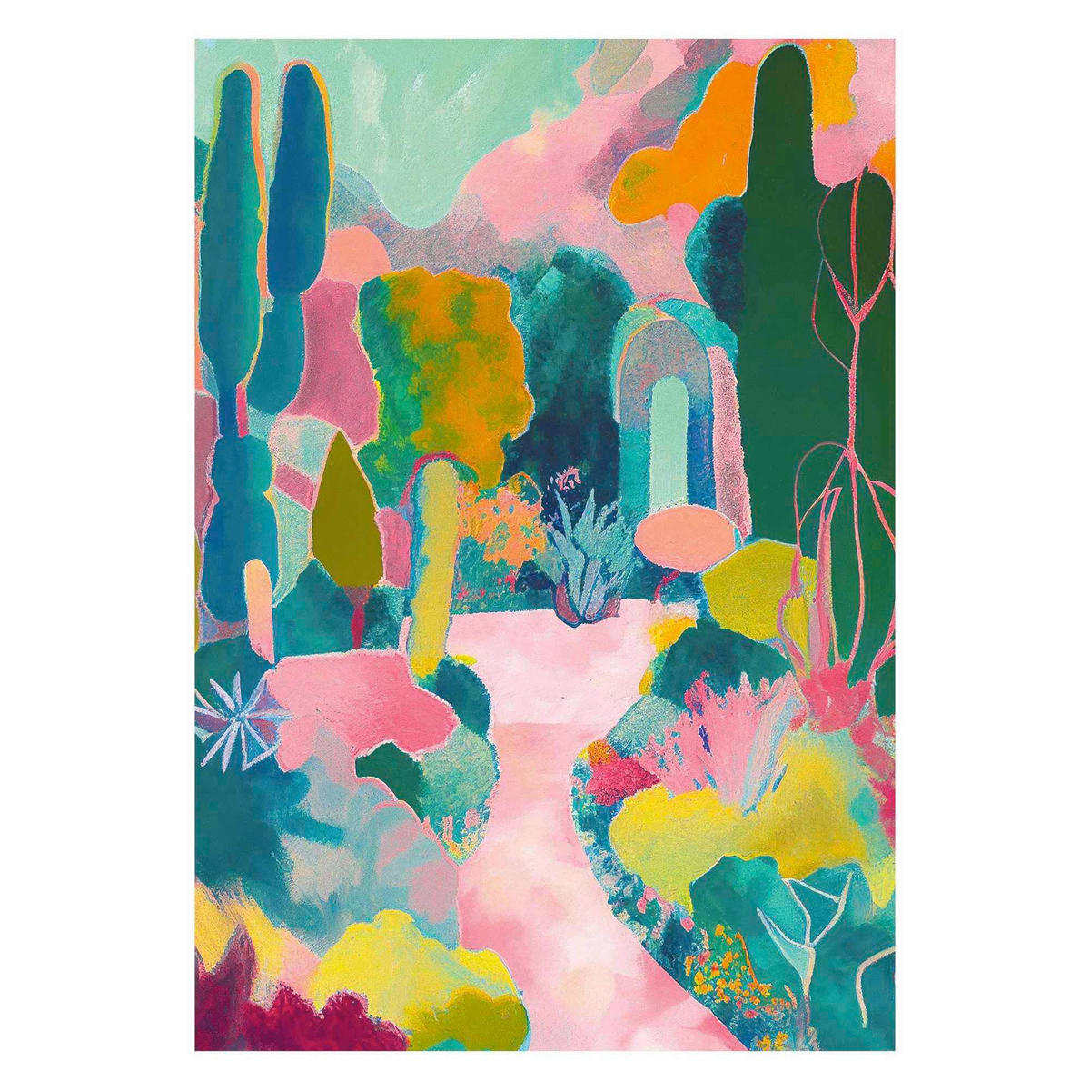 POSTER 50/70 cm  - Multicolor, Natur, Papier (50/70cm) - Reinders!