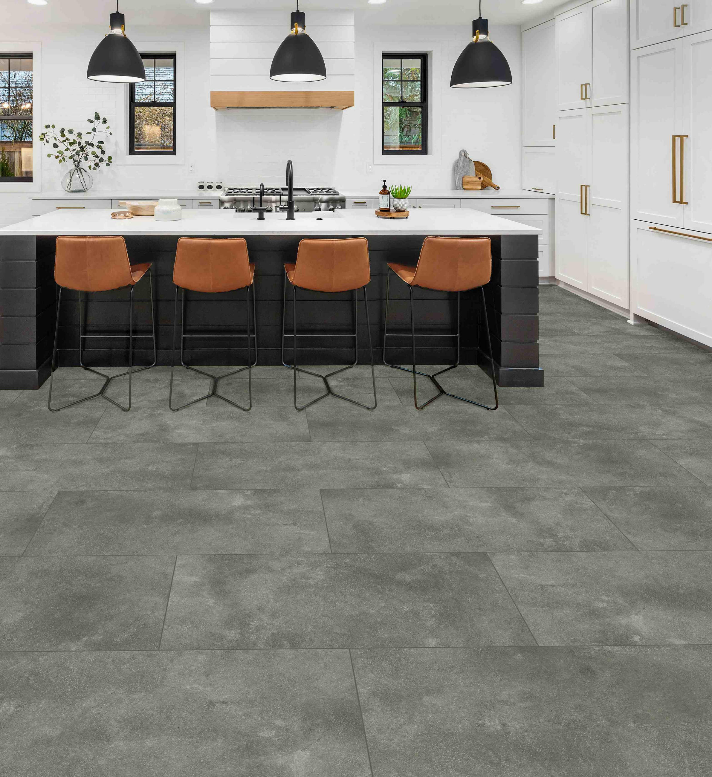VINYLBODEN Stone Basalt per m² - Design (81/40,5/0,6cm) - Venda